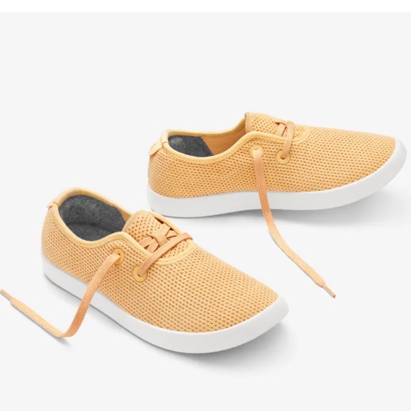 🔥ALLBIRDS🔥MENS LIMITED EDITION LUX BEIGE BLIZZARD SOLE TREE SKIPPER SHOES NEW - Picture 6 of 8